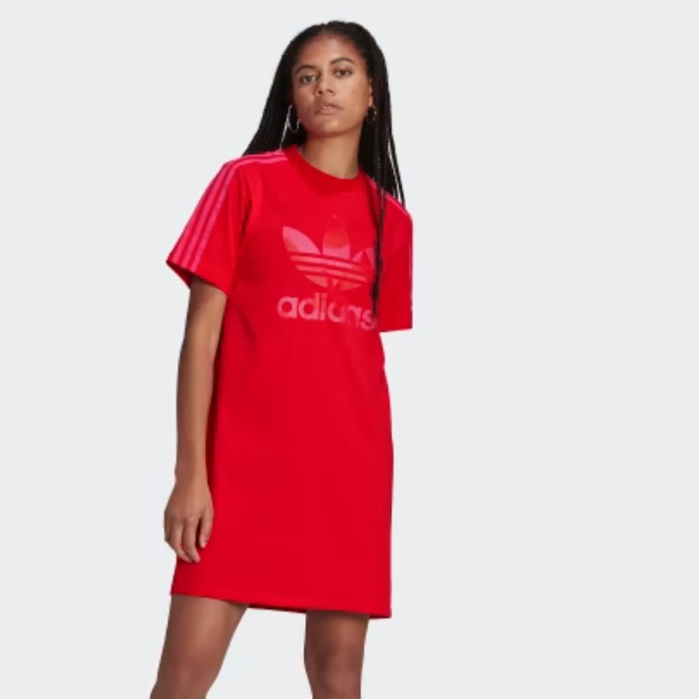 COPY - DRESS ADIDAS X MARIMEKKO TEE DRESS red 1